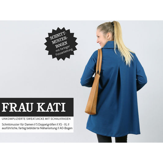 Studio Schnittreif Sweatjacke Frau Kati