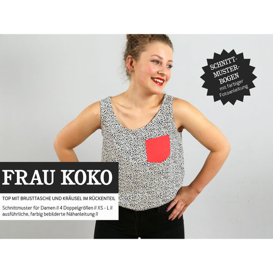 Studio Schnittreif Top Frau Koko