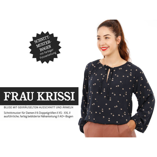 Studio Schnittreif Bluse Frau Krissi