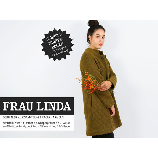 Studio Schnittreif Mantel Frau Linda