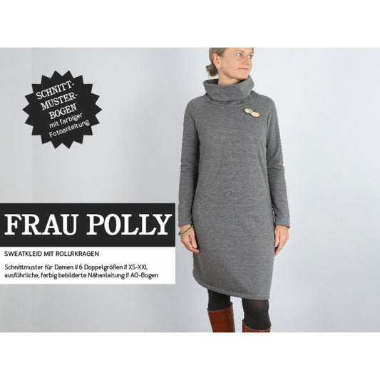 Studio Schnittreif Sweatkleid Frau Polly