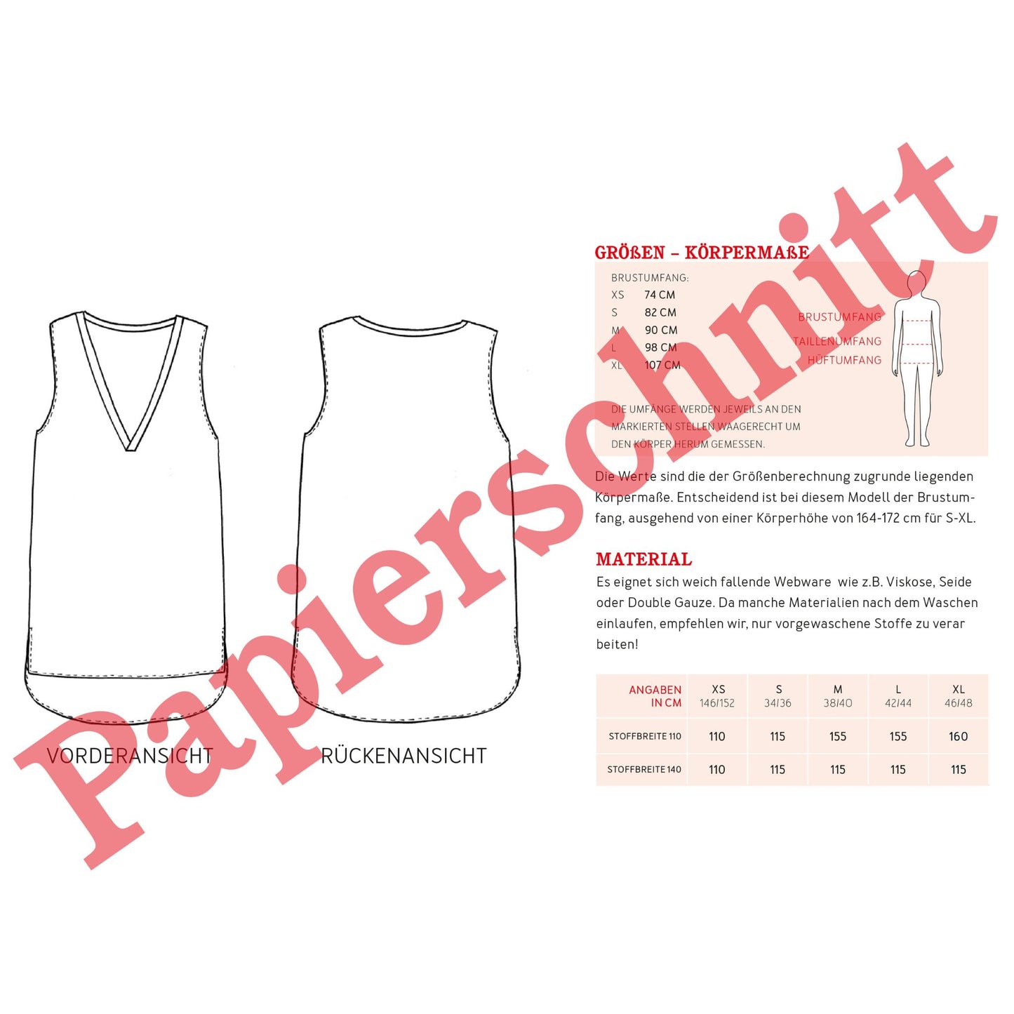 Studio Schnittreif Bluse Frau Vinni