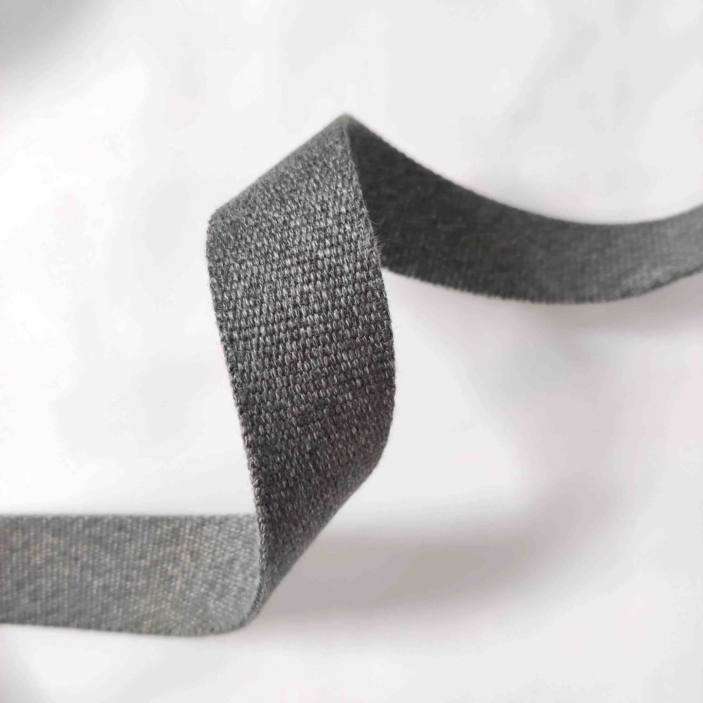 Gurtband grau melange 30 mm