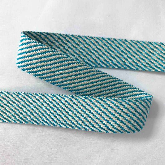 Gurtband Querstreifen Uni 25 mm