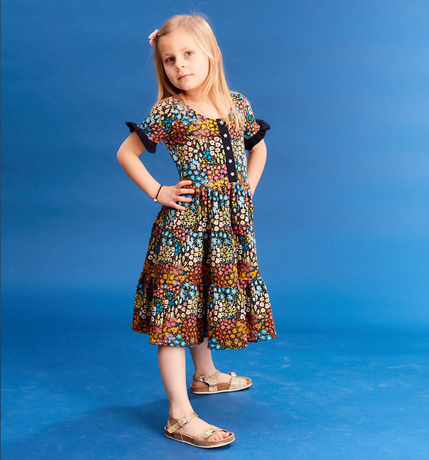 Der Jersey Kleider-Baukasten für Kids