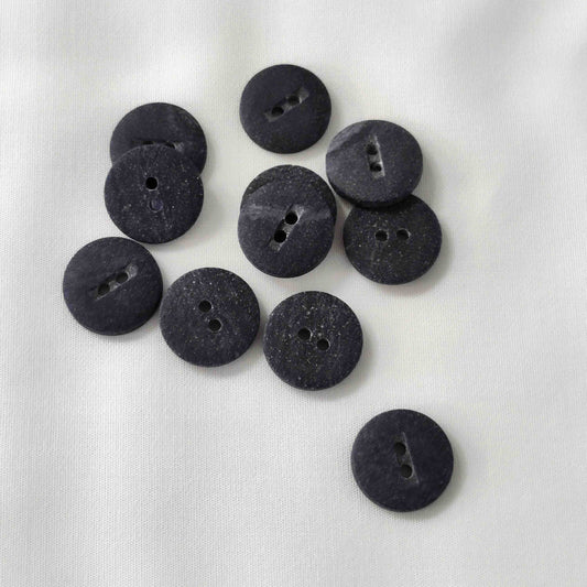 2-Loch Knopf 15mm navy