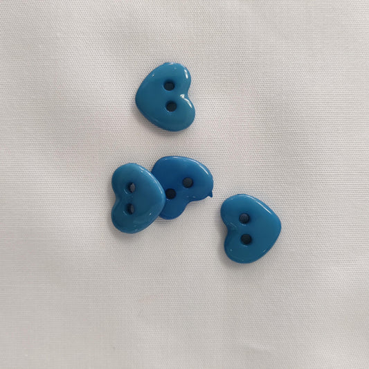 Knopf Herz 2-Loch 12 mm