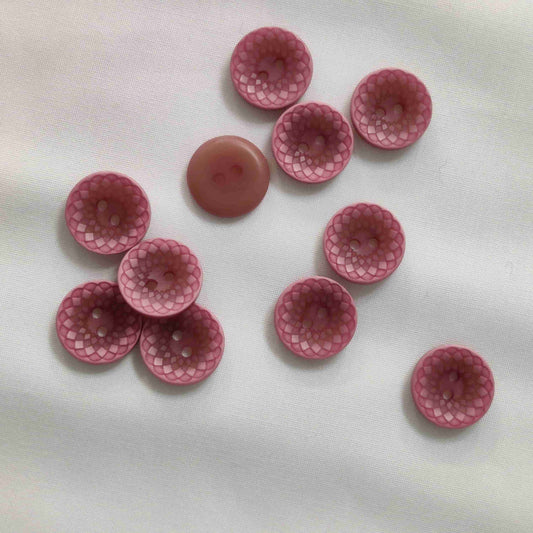 Polyesterknopf Mandela 15 mm Prym