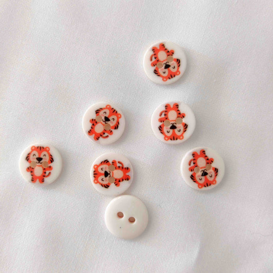 Prym Knopf mit Tiger