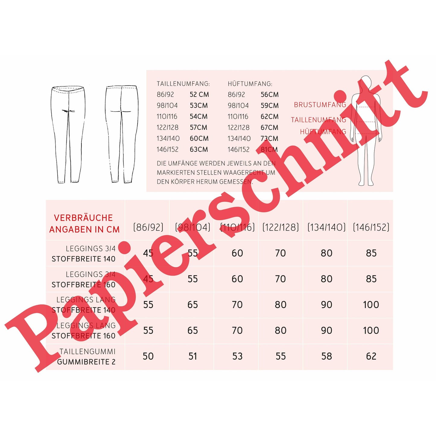 Studio Schnittreif Leggings Rieke