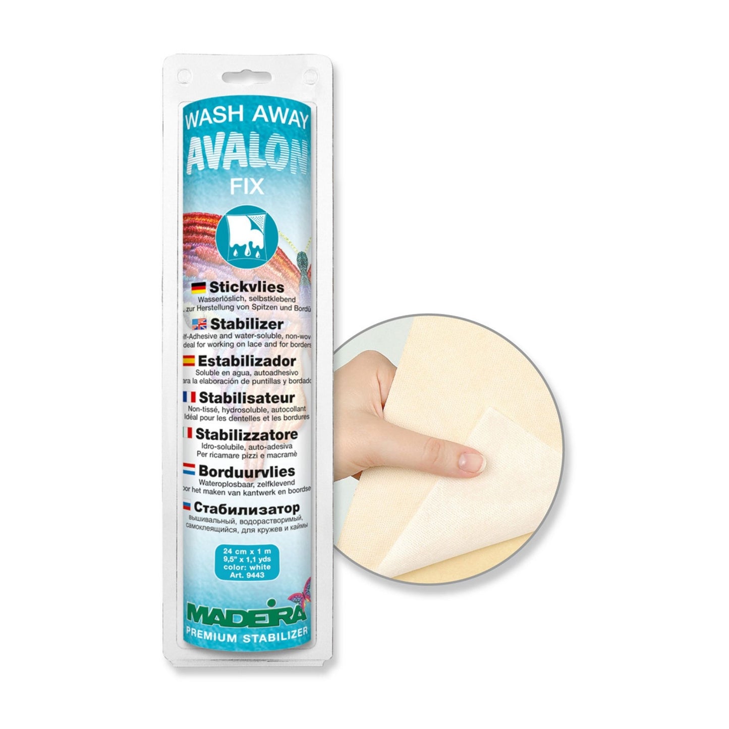 Madeira Avalon Fix auswaschbares Stickvlies