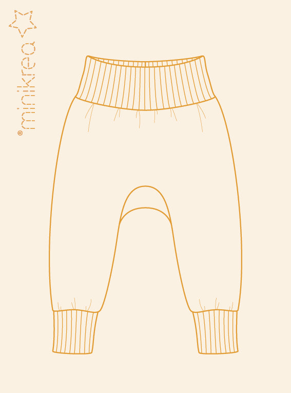 Schnittmuster 111 Babyhose