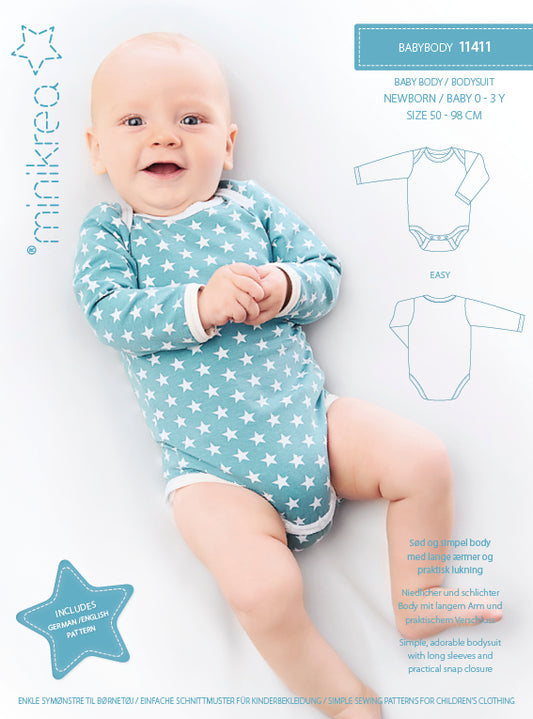 Schnittmuster 11411 Babybody