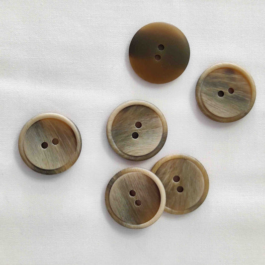 Polyesterknopf 2 Loch Prym