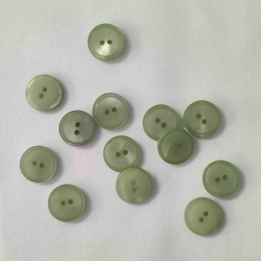 Polyesterknopf 2Loch 12mm Prym