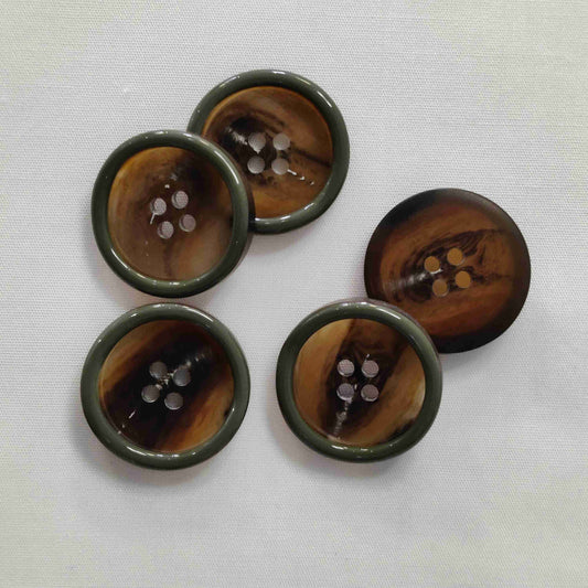 Polyesterknopf 4 Loch 18mm Prym