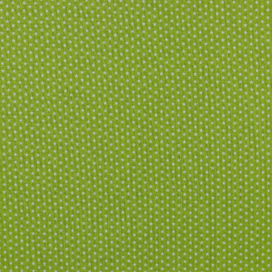 Poplin Ministars grün weiß
