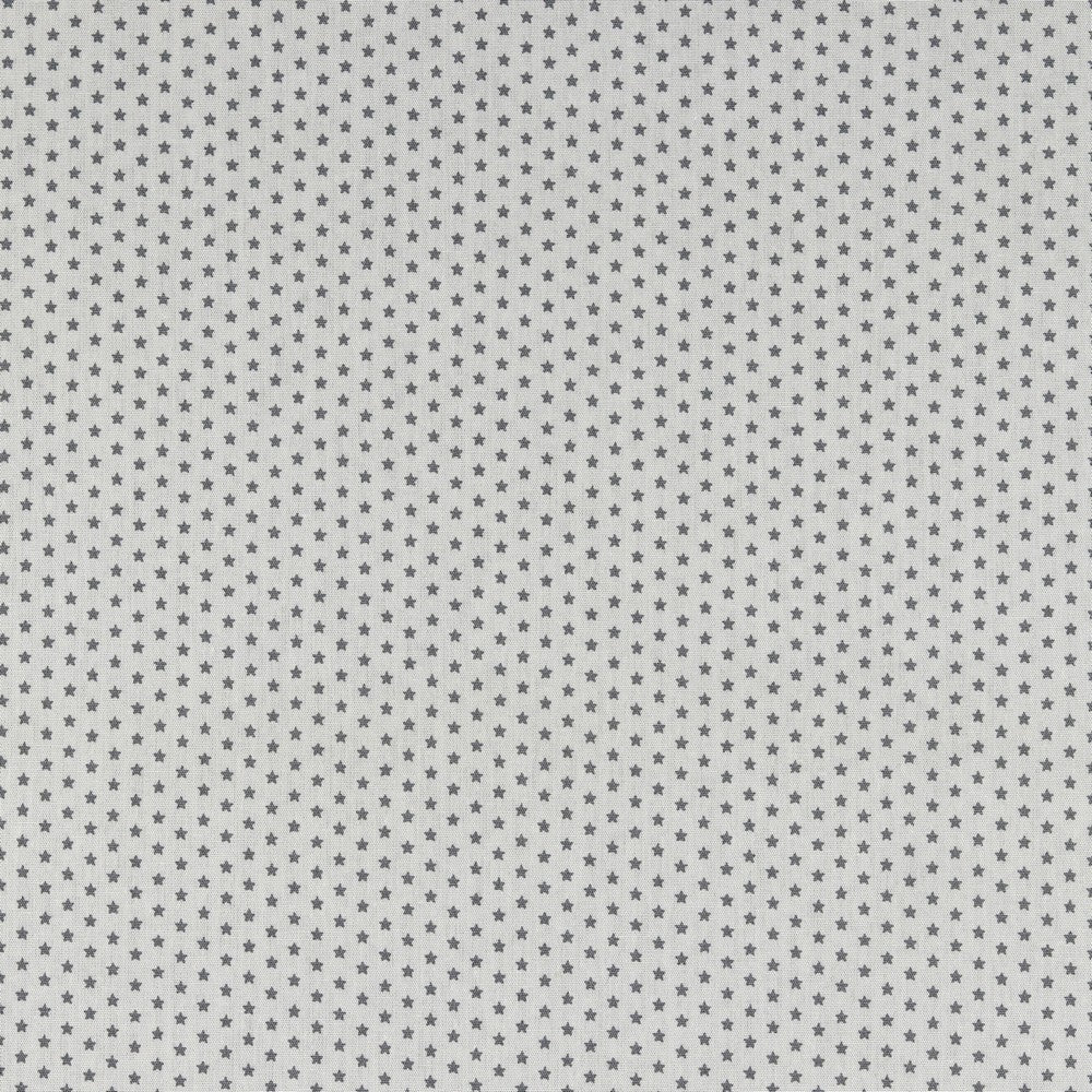 Poplin Ministars weiß grau