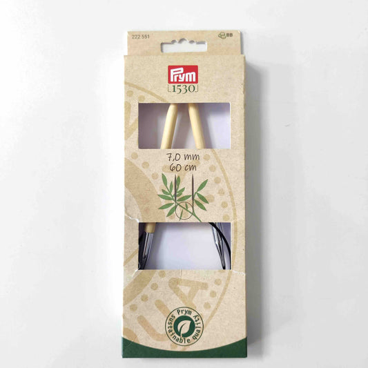 Prym Bambus Rundstricknadeln 60 cm Seil
