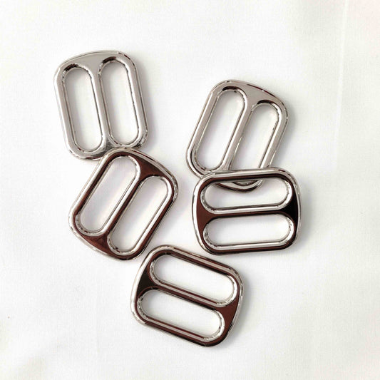 Schieber 30 mm silber