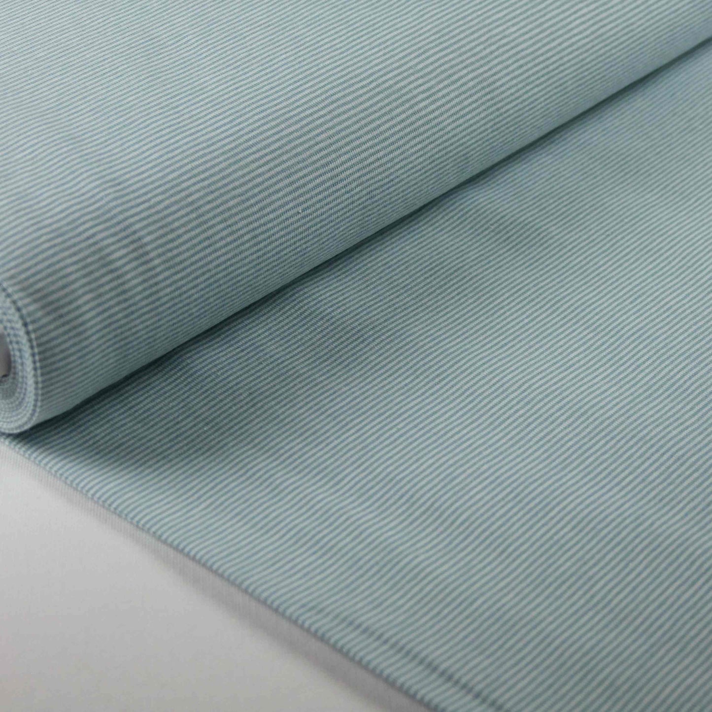Single Jersey Ministripes dusty mint