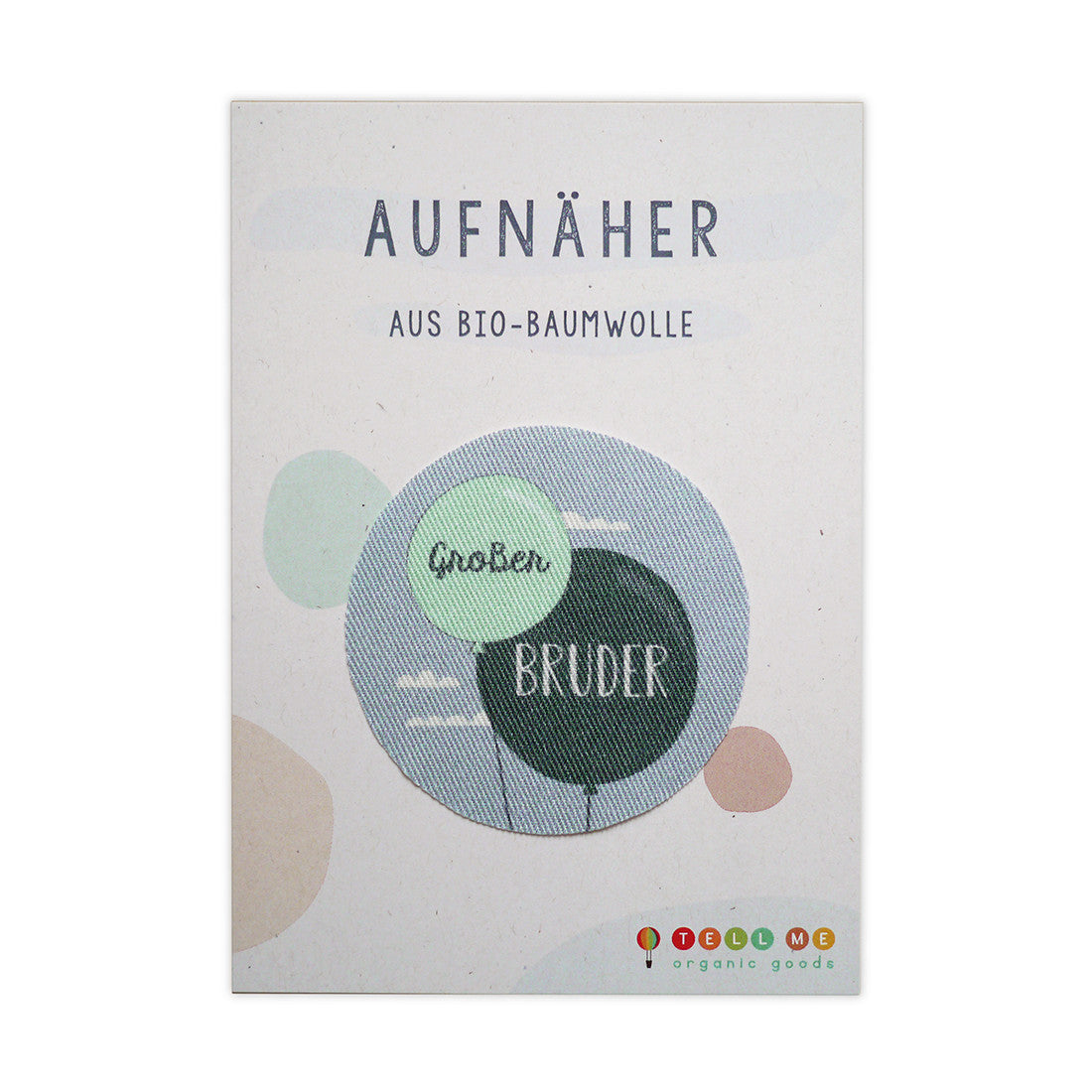 Aufnäher Bügelbild Großer Bruder