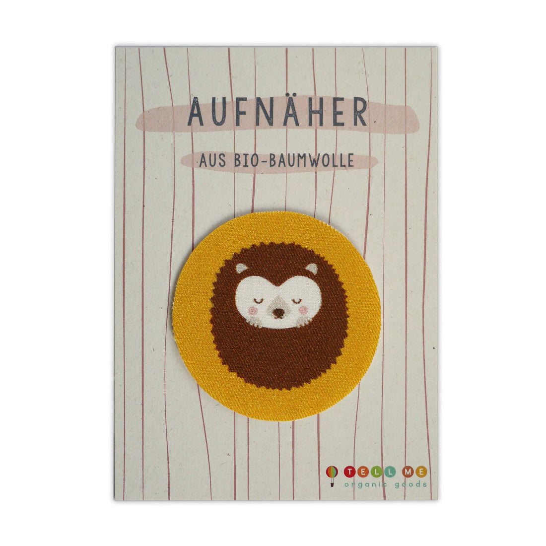 Aufnäher Bügelbild Igel