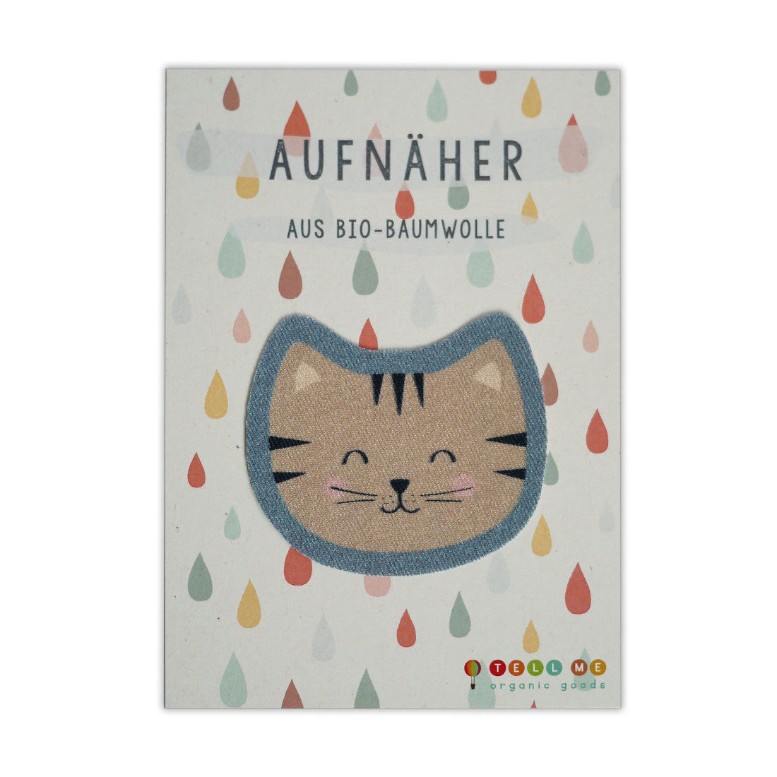 Aufnäher Bügelbild Katze