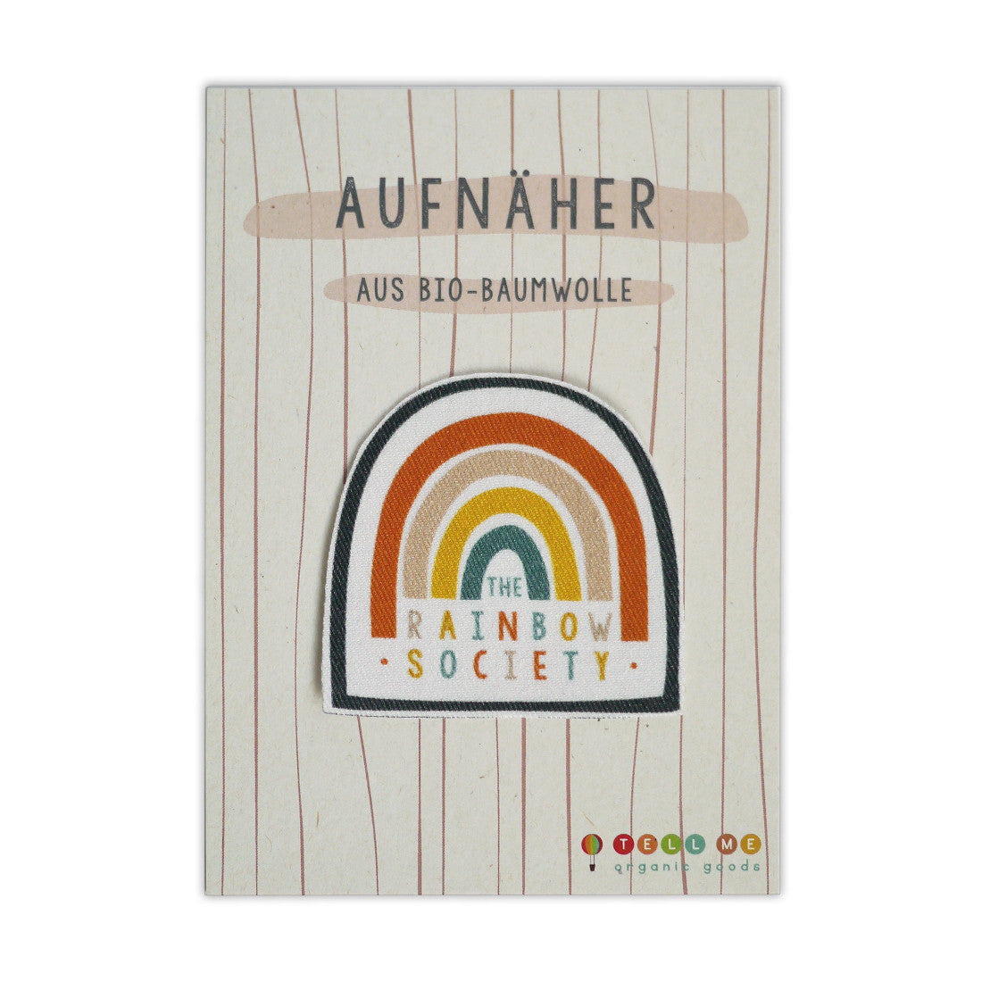 Aufnäher Bügelbild Regenbogen