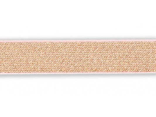 Prym Color Elastic Band Uni 50 mm Meterware roségold