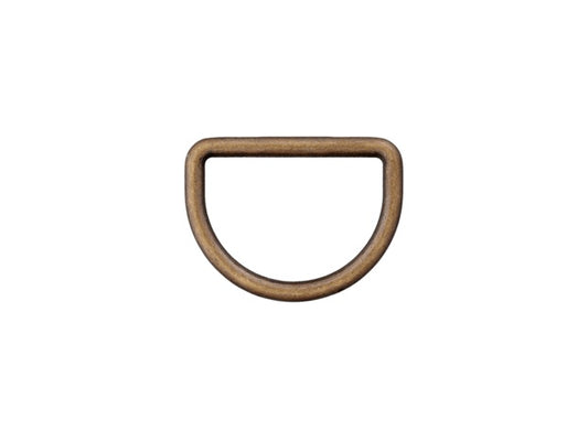 D-Ring 30 mm altmessing