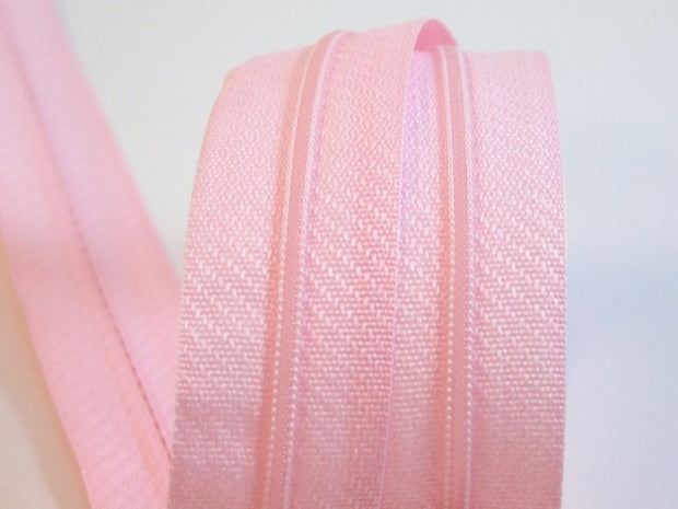 Endlosreißverschluss 3 mm rosa