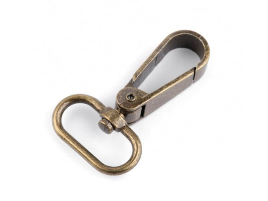 Karabiner 39 mm altmessing