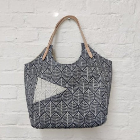 kikkomo Nähset Tasche Scandi blau