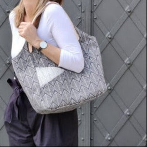 kikkomo Nähset Tasche Scandi blau