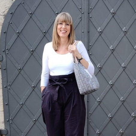 kikkomo Nähset Tasche Scandi blau