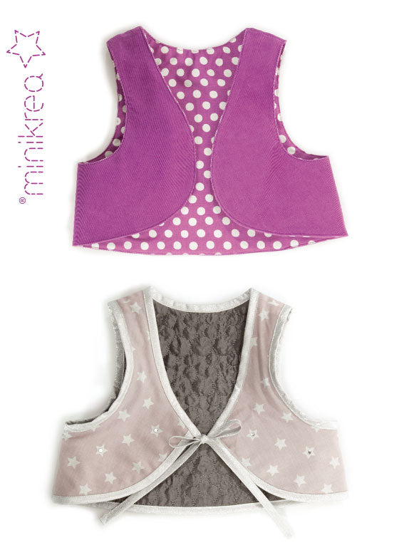 minikrea Schnittmuster 20250 Weste