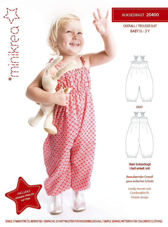 minikrea Schnittmuster 20400 Overall