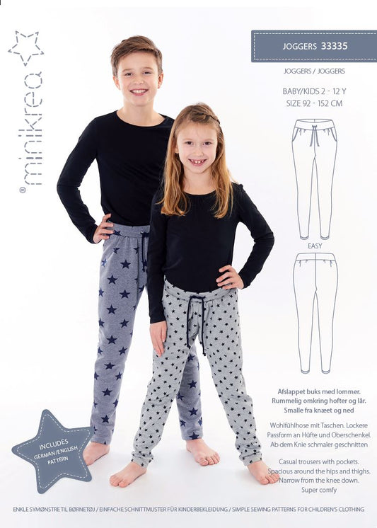 minikrea Schnittmuster 33335 Joggers