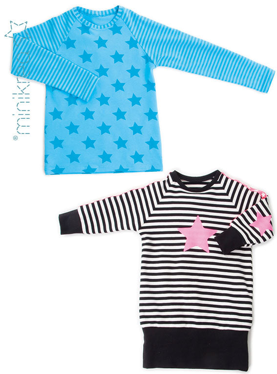 minikrea Schnittmuster 50222 Raglan T-Shirt