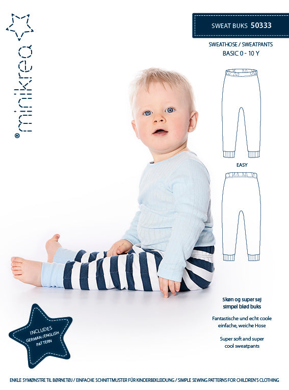 minikrea Schnittmuster 50333 Sweathose
