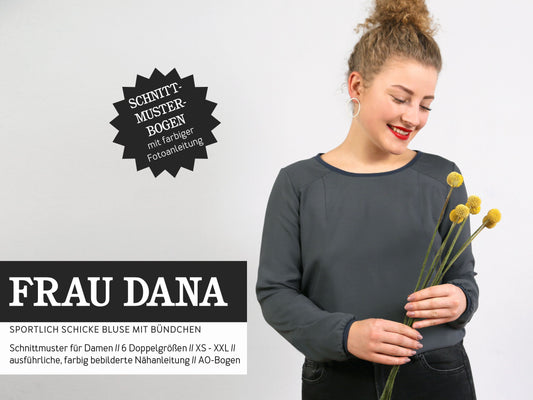 Studio Schnittreif Schnittmuster Bluse Frau Dana