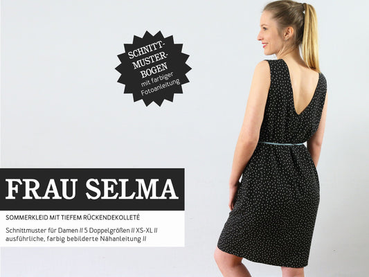 Studio Schnittreif Schnittmuster Kleid Frau Selma