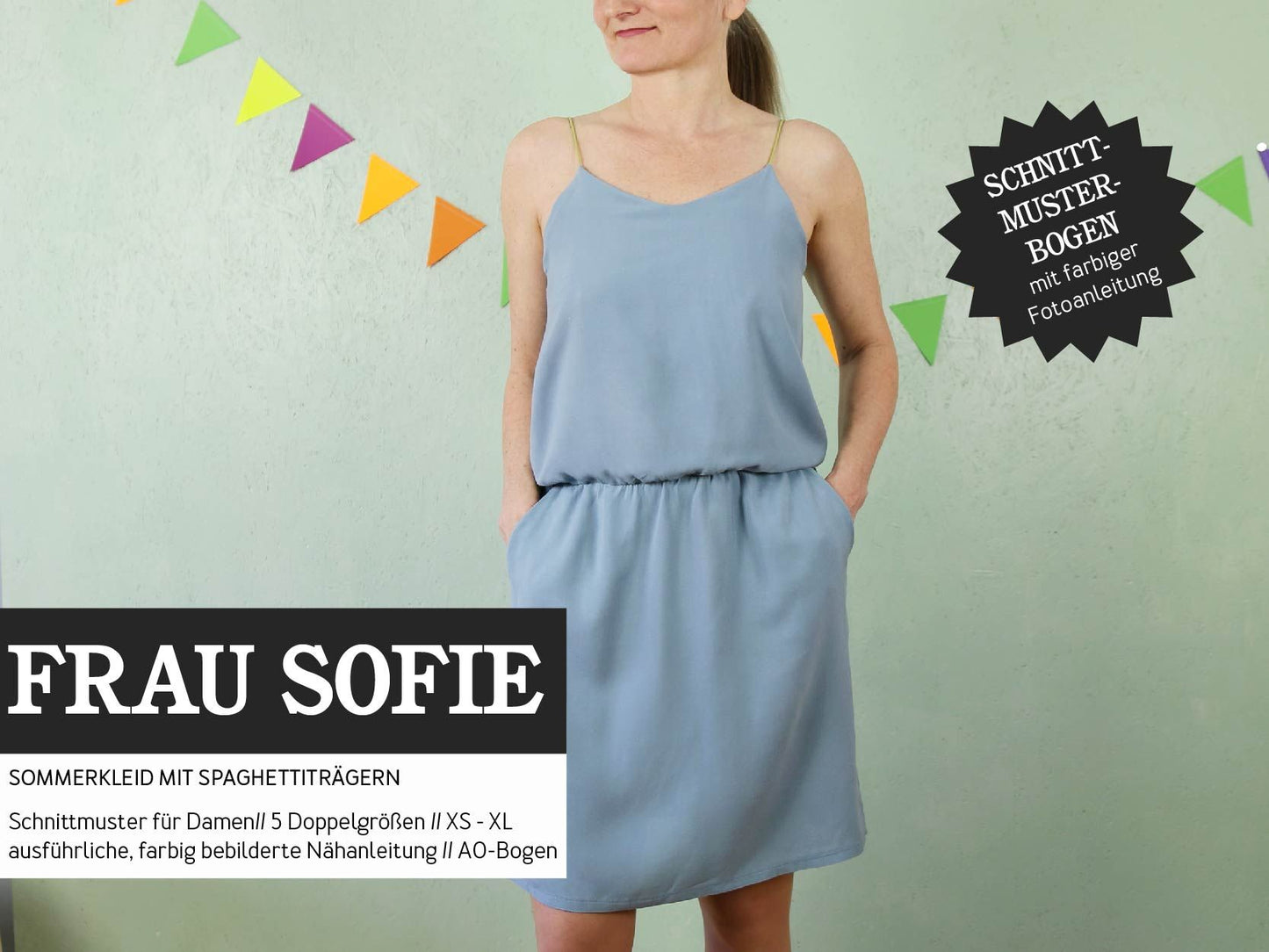 Studio Schnittreif Schnittmuster Kleid Frau Sofie