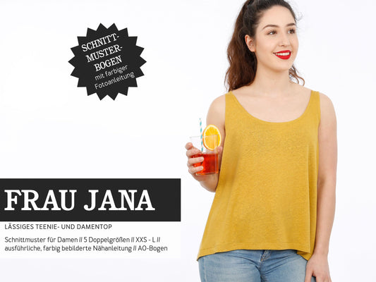 Studio Schnittreif Schnittmuster Top Frau Jana