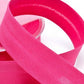 MiZa Schrägband Baumwolle Uni 18 mm pink
