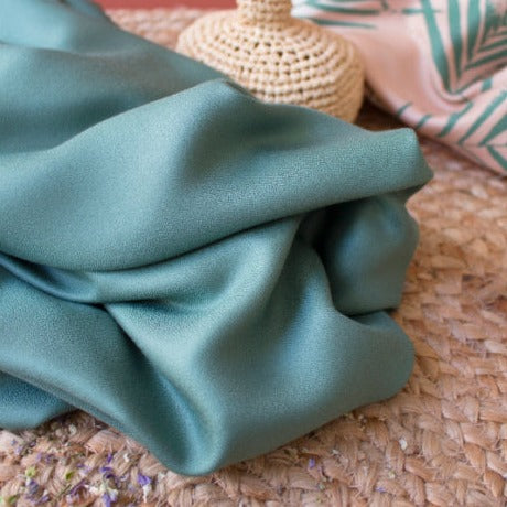 Atelier Brunette Viskose Crepe Uni cactus