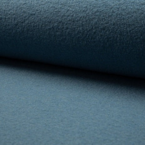 Wollwalk Uni dusty blue