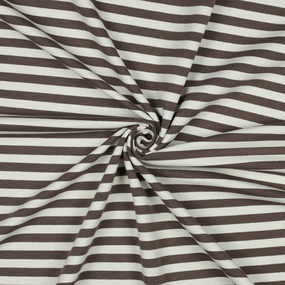 French Terry Stripe Yarn Dyed