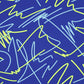 Jerseystoff Neon Abstract
